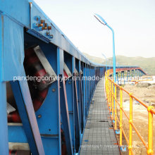 Convoyeur à bande de tuyau d&#39;utilisation de centrale / convoyeur à bande tubulaire pour transporter le charbon